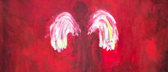 Peinture rouge