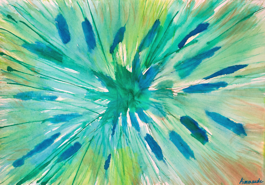 Explosion bleue