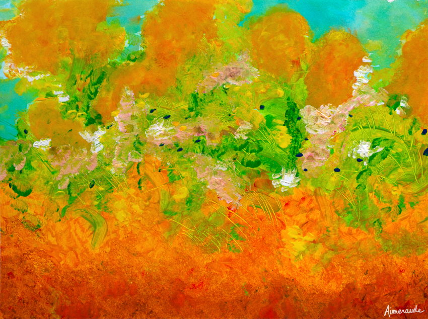 OPHELIE peinture soignante
